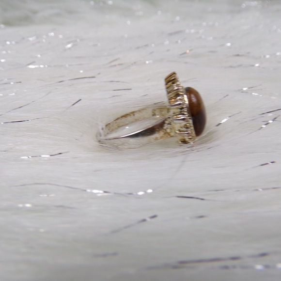 Genuine Tiger's Eye Ring - Picture 6 of 7